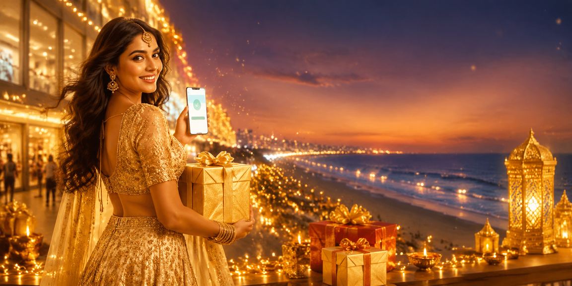 Live casino dealer managing table game for Indian players